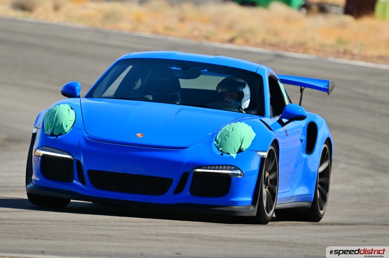 Porsche 911 GT3 RS blue