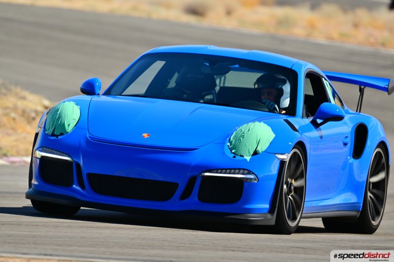 Porsche 911 GT3 RS blue