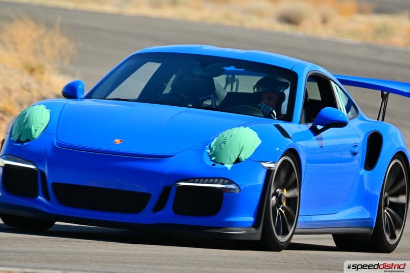 Porsche 911 GT3 RS blue