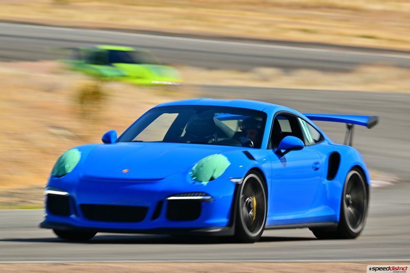 Porsche 911 GT3 RS blue