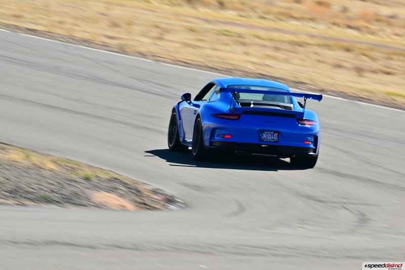 Porsche 911 GT3 RS blue