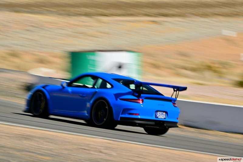 Porsche 911 GT3 RS blue