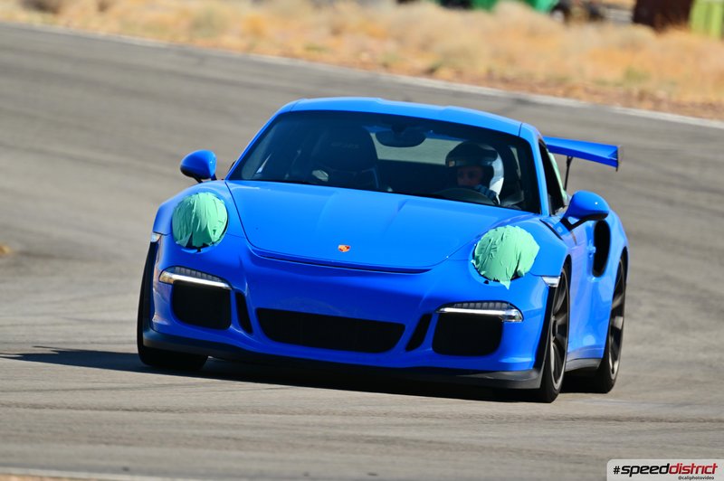 Porsche 911 GT3 RS blue