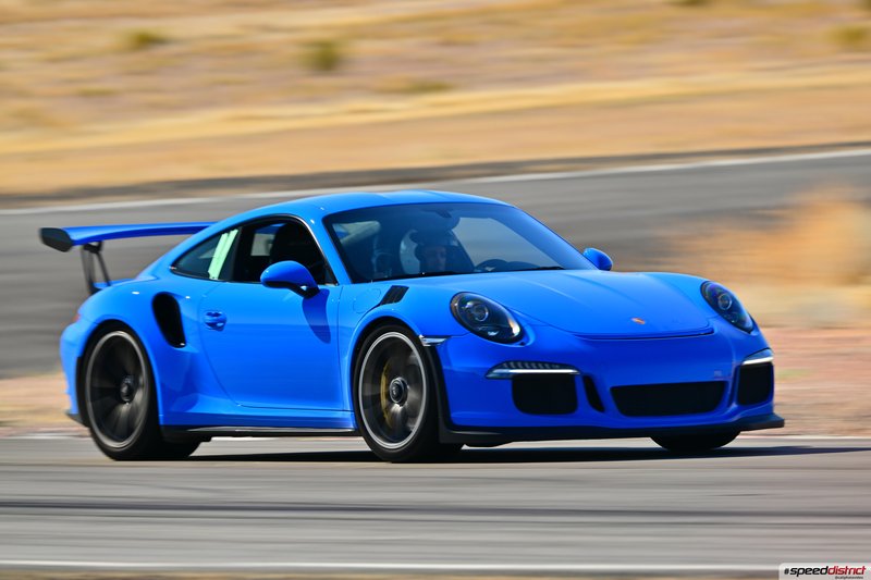 Porsche 911 GT3 RS blue
