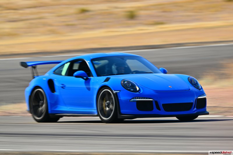 Porsche 911 GT3 RS blue
