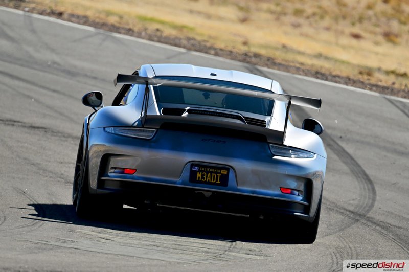 Porsche 911 GT3 RS silver