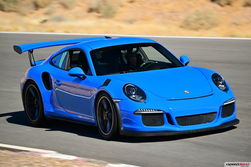 Porsche 911 GT3 RS blue