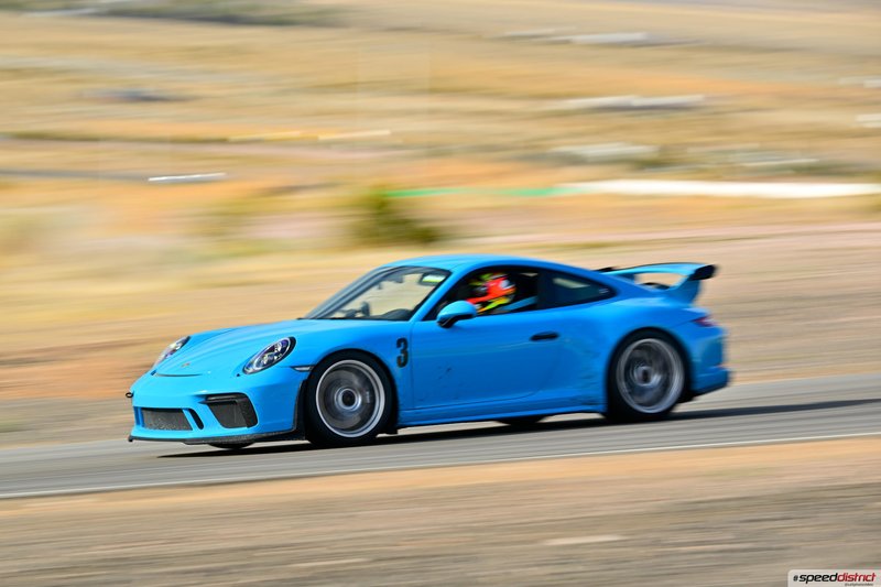 Porsche 911 GT3 RS blue