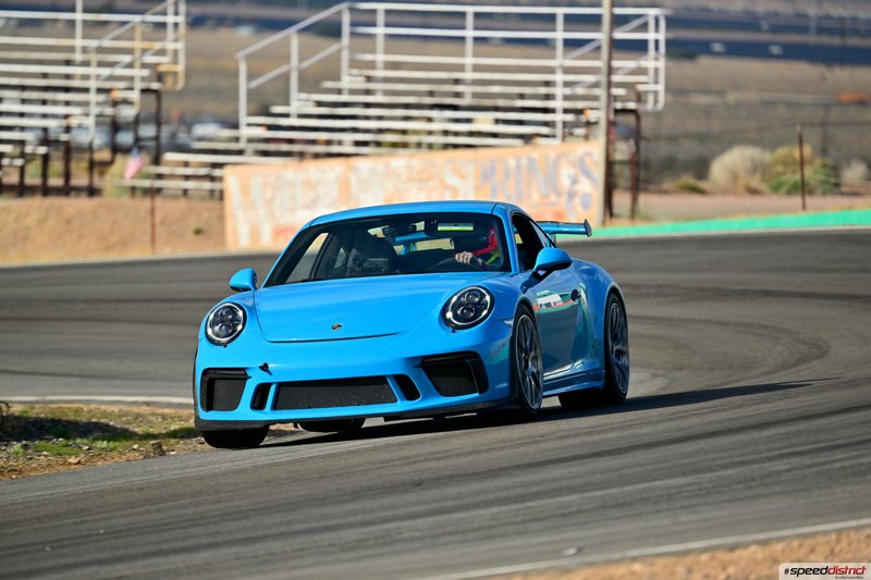Porsche 911 GT3 RS blue