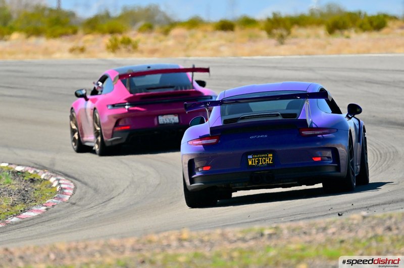 Porsche 911 GT3 RS blue