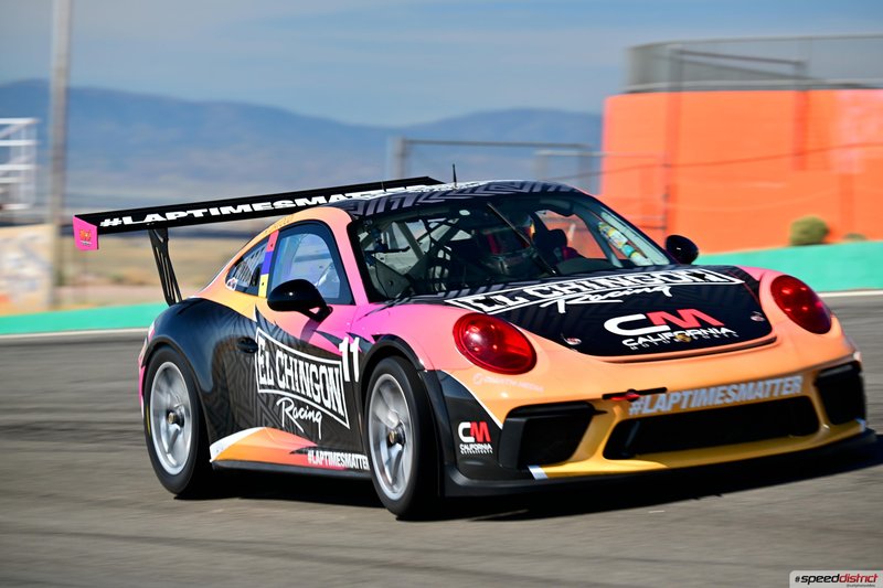 Porsche 911 GT3 Cup multicolor racing livery