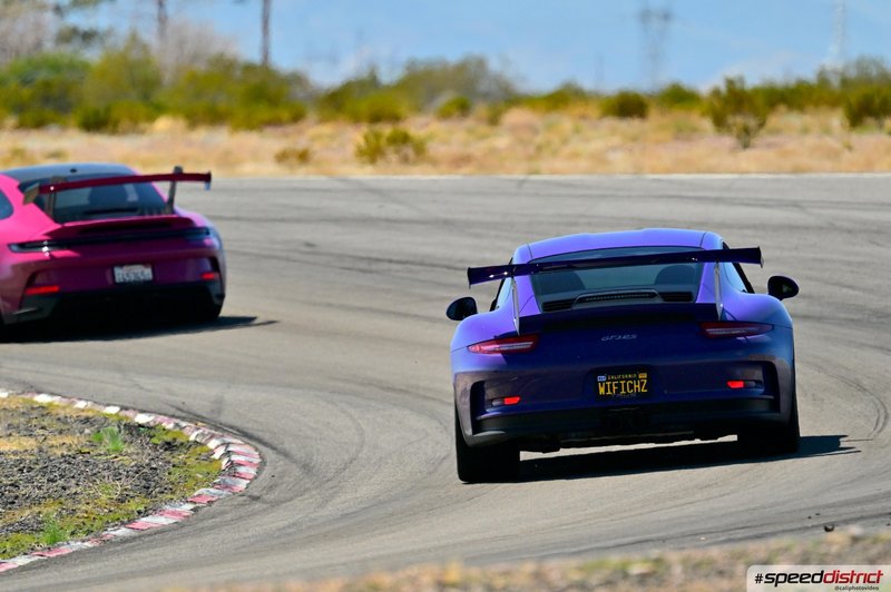 Porsche 911 GT3 RS blue