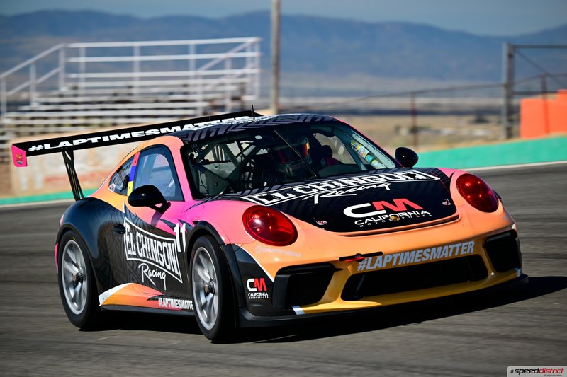 Porsche 911 GT3 Cup orange