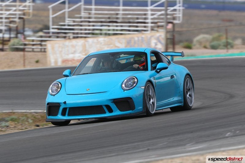 Porsche 911 GT3 blue