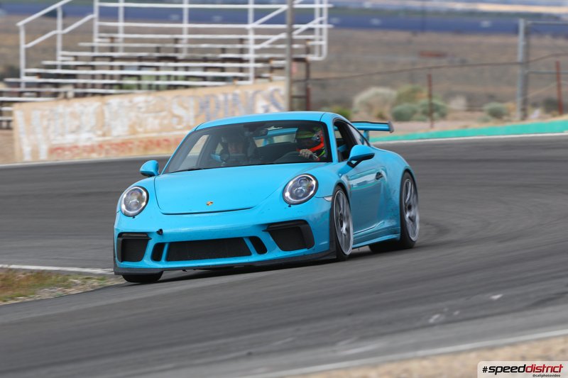 Porsche 911 GT3 blue