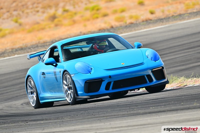 Porsche 911 GT3 RS blue