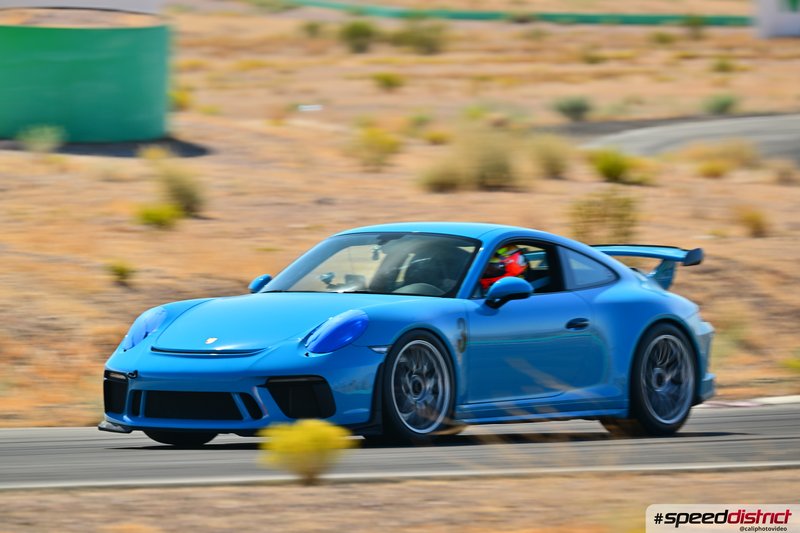 Porsche 911 GT3 RS blue