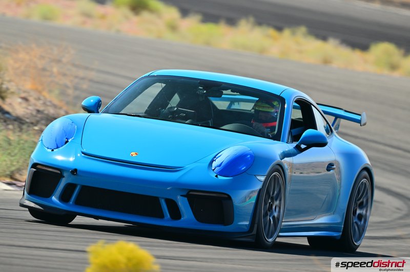Porsche 911 GT3 RS blue