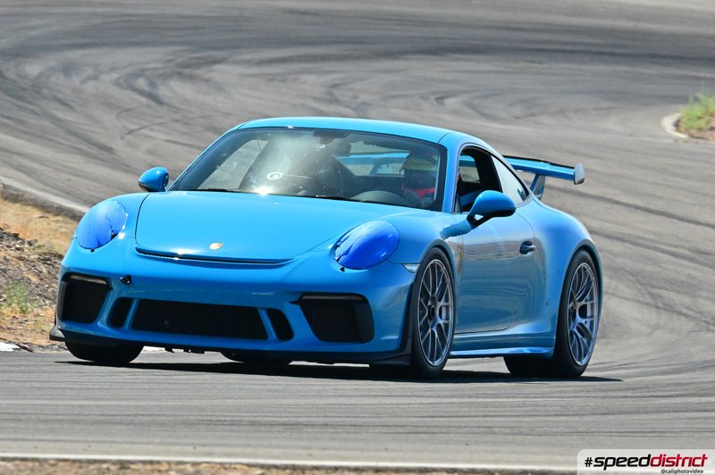 Porsche 911 GT3 RS blue