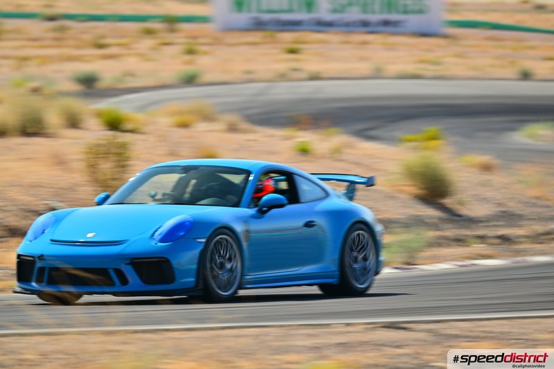 Porsche 911 GT3 RS blue