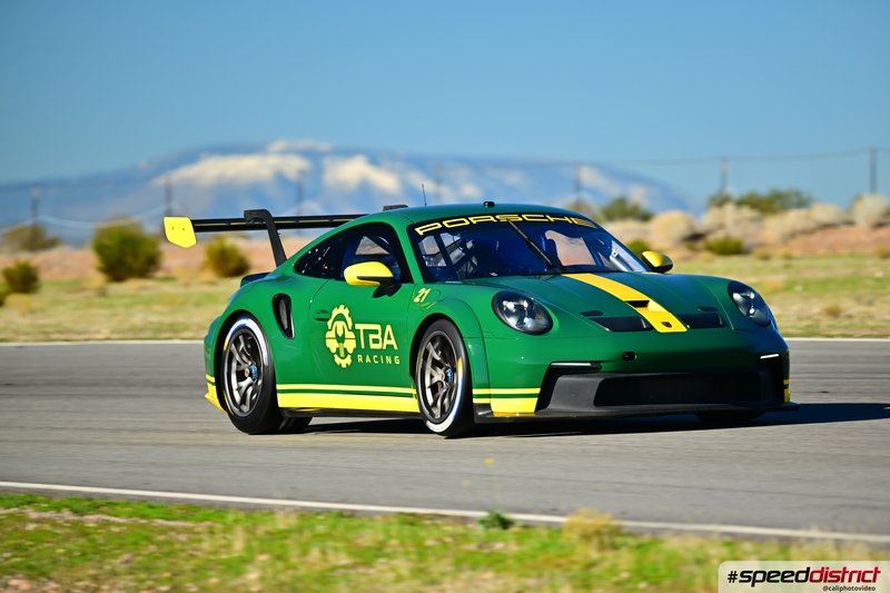 Porsche 911 GT3 Cup green