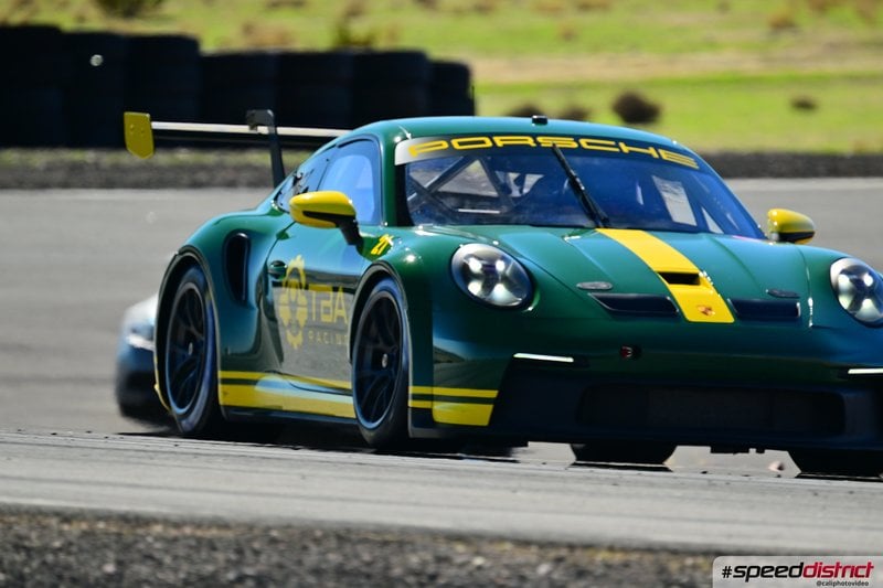 Porsche 911 GT3 Cup green