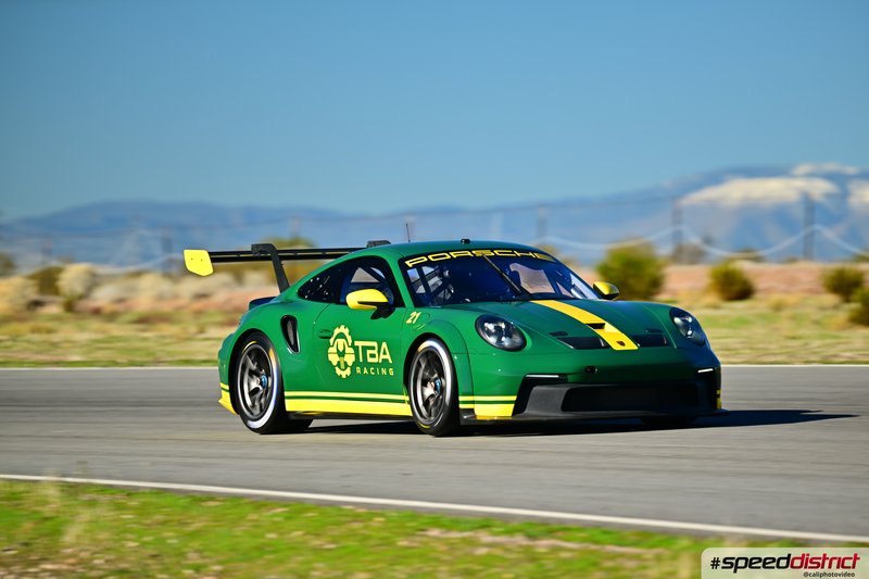 Porsche 911 GT3 Cup green