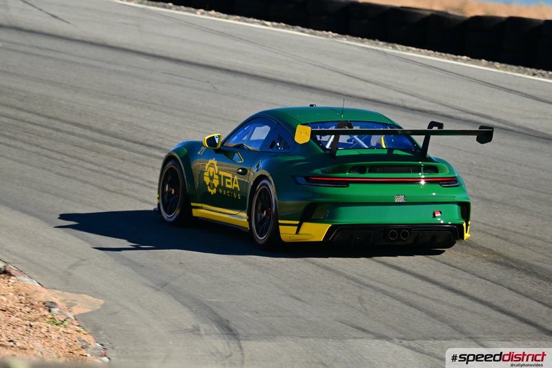 Porsche 911 GT3 Cup green