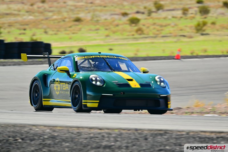 Porsche 911 GT3 Cup green
