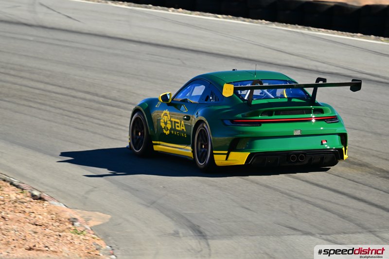 Porsche 911 GT3 Cup green
