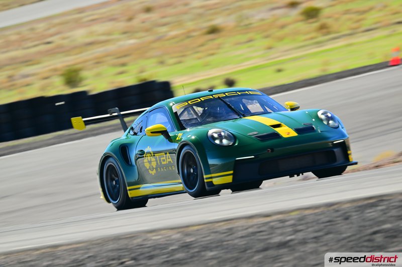 Porsche 911 GT3 Cup green