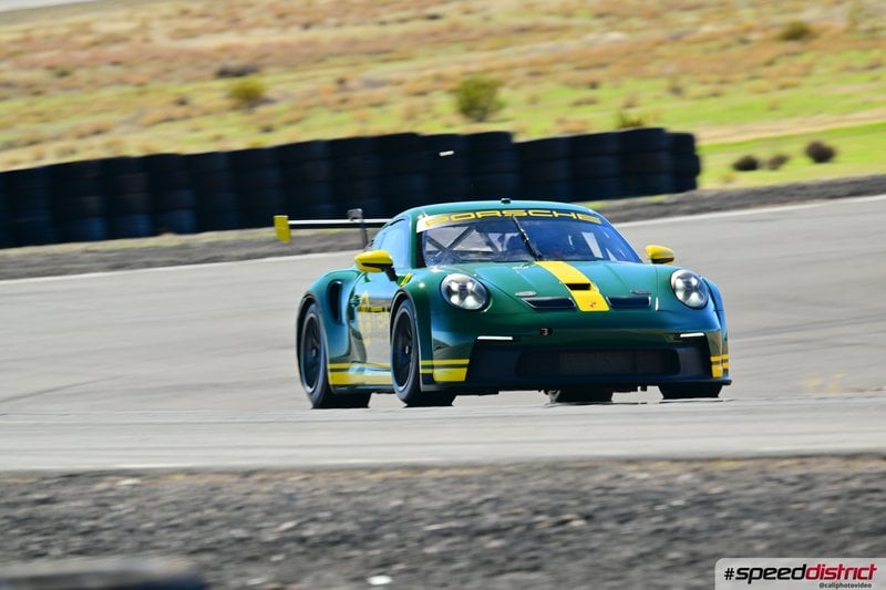 Porsche 911 GT3 Cup green