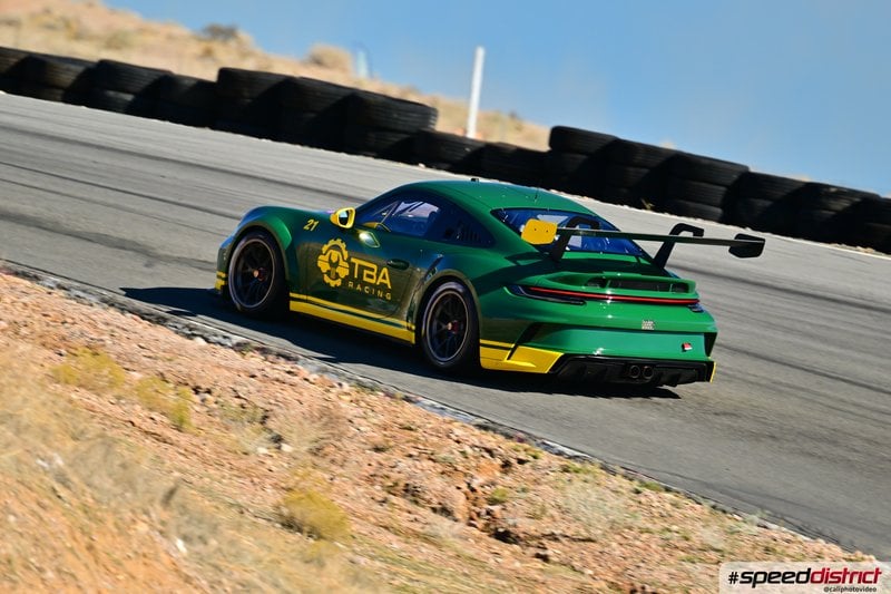Porsche 911 GT3 Cup green