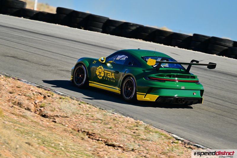 Porsche 911 GT3 Cup green