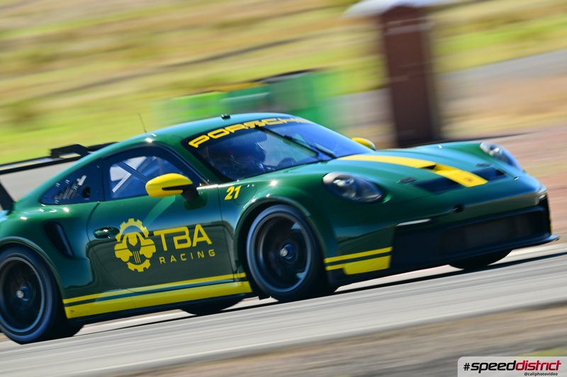 Porsche 911 GT3 Cup green