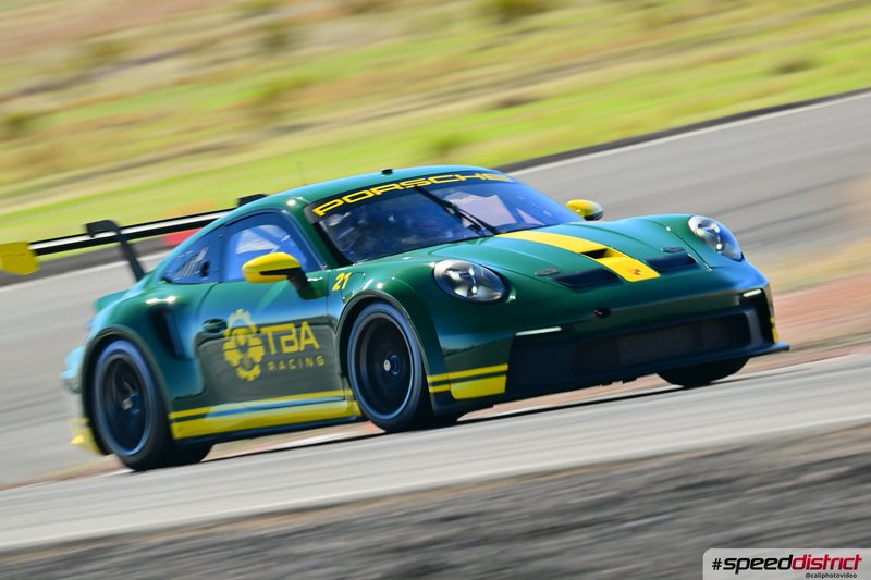 Porsche 911 GT3 Cup green