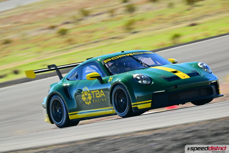 Porsche 911 GT3 Cup green