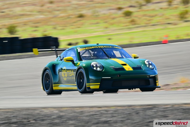 Porsche 911 GT3 Cup green