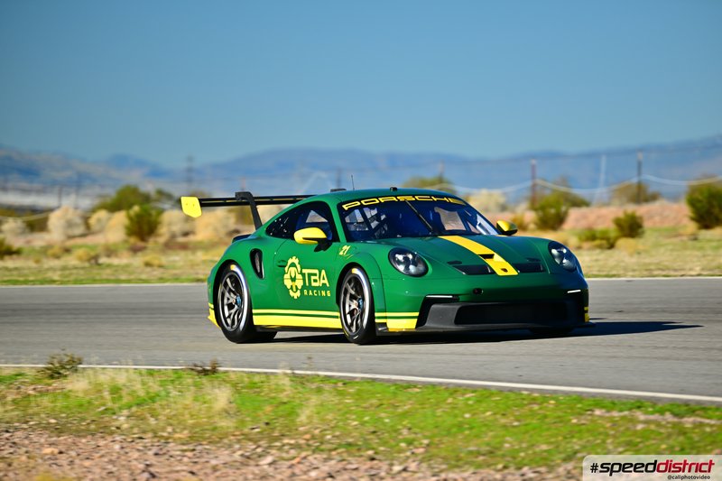 Porsche 911 GT3 Cup green