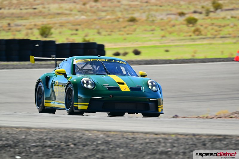 Porsche 911 GT3 Cup green