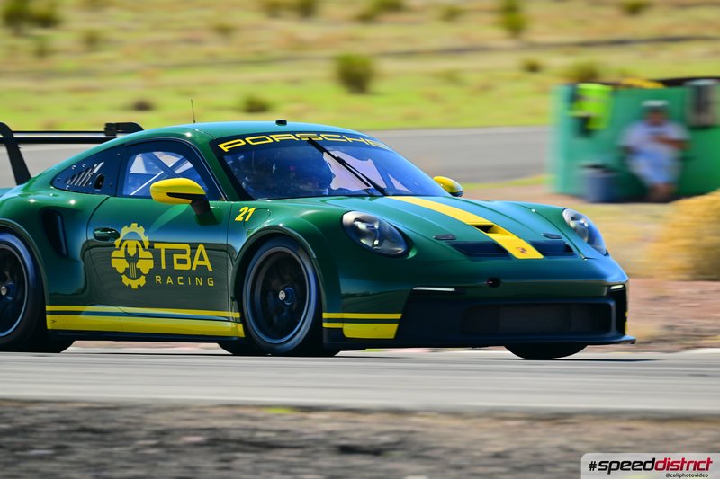 Porsche 911 GT3 Cup green