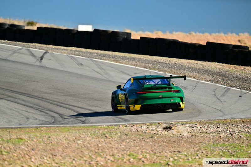 Porsche 911 GT3 Cup green