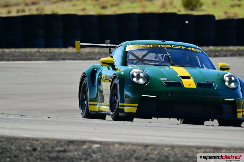 Porsche 911 GT3 Cup green
