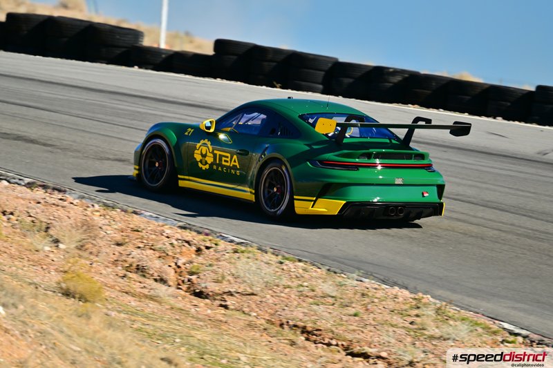 Porsche 911 GT3 Cup green
