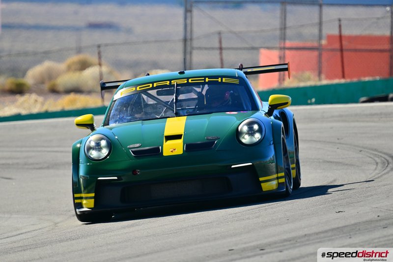 Porsche 911 GT3 Cup green