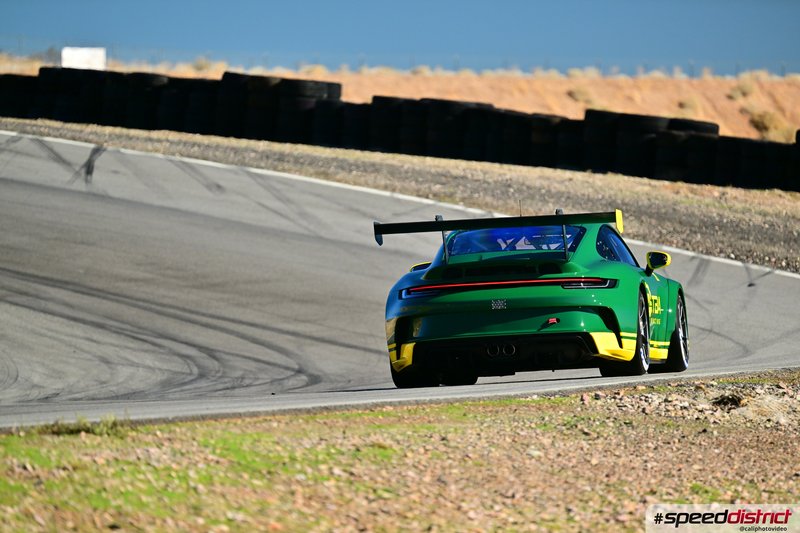 Porsche 911 GT3 Cup green