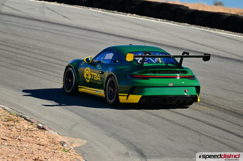 Porsche 911 GT3 Cup green