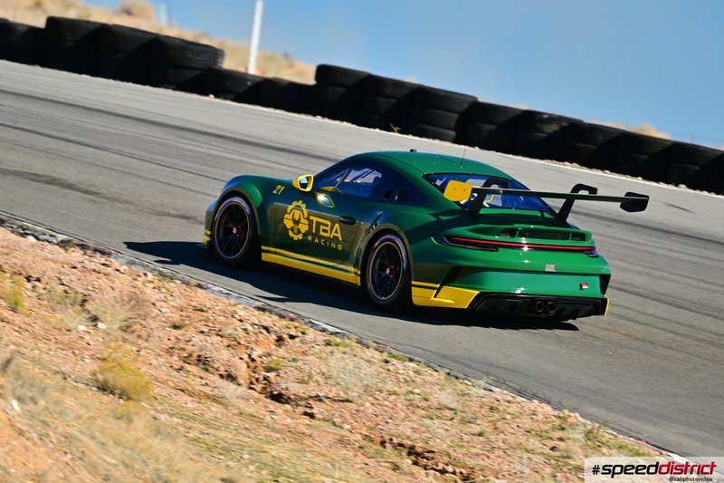 Porsche 911 GT3 Cup green