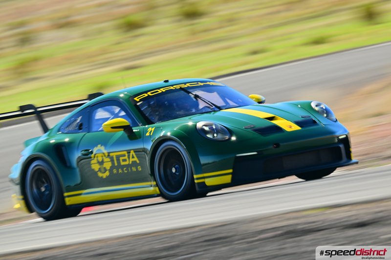 Porsche 911 GT3 Cup green