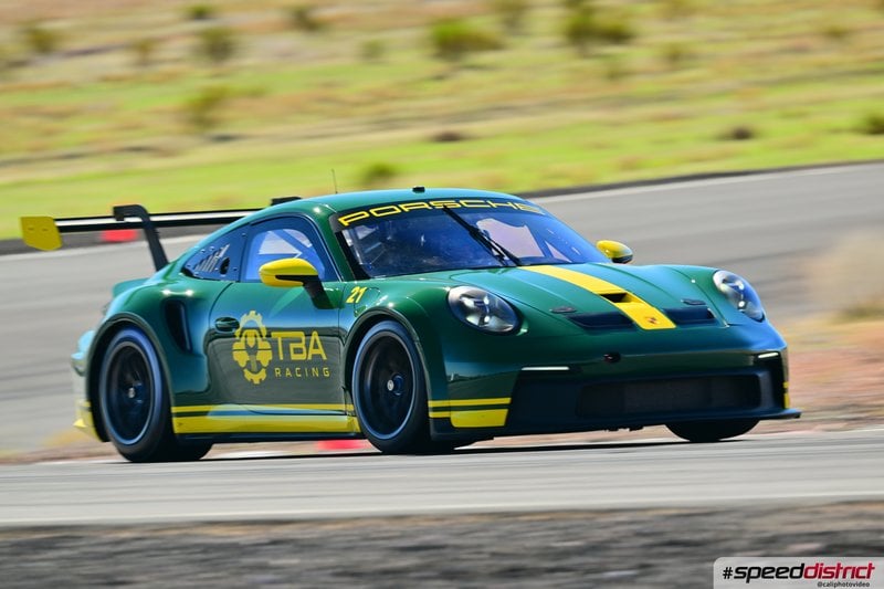 Porsche 911 GT3 Cup green
